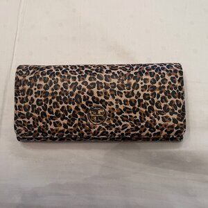 Tory Burch Leopard Print Wallet